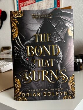 The Bond That Burns Hardcover Special Edition w/ Sprayed Edges